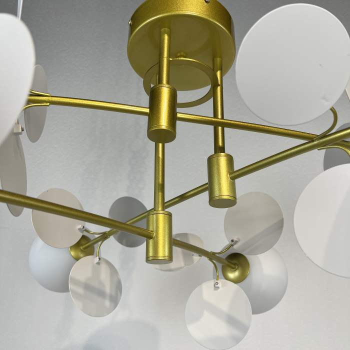 Потолочная люстра MATISSE B D80 Gold White ImperiumLoft