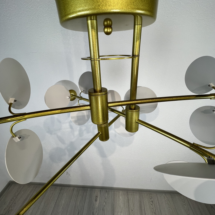 Потолочная люстра MATISSE B D80 Gold White ImperiumLoft