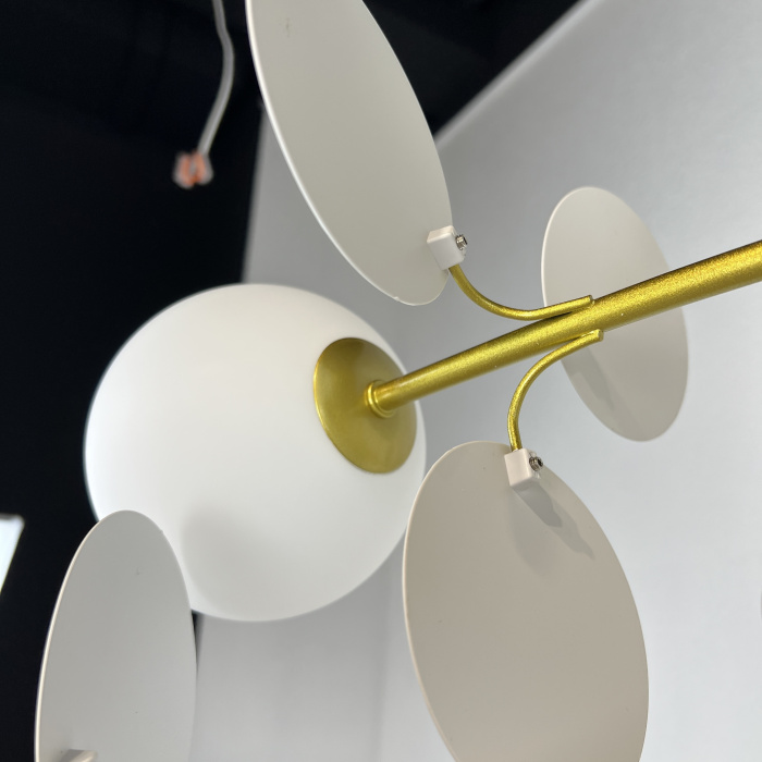 Потолочная люстра MATISSE B D80 Gold White ImperiumLoft