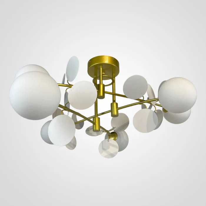 Потолочная люстра MATISSE B D80 Gold White ImperiumLoft