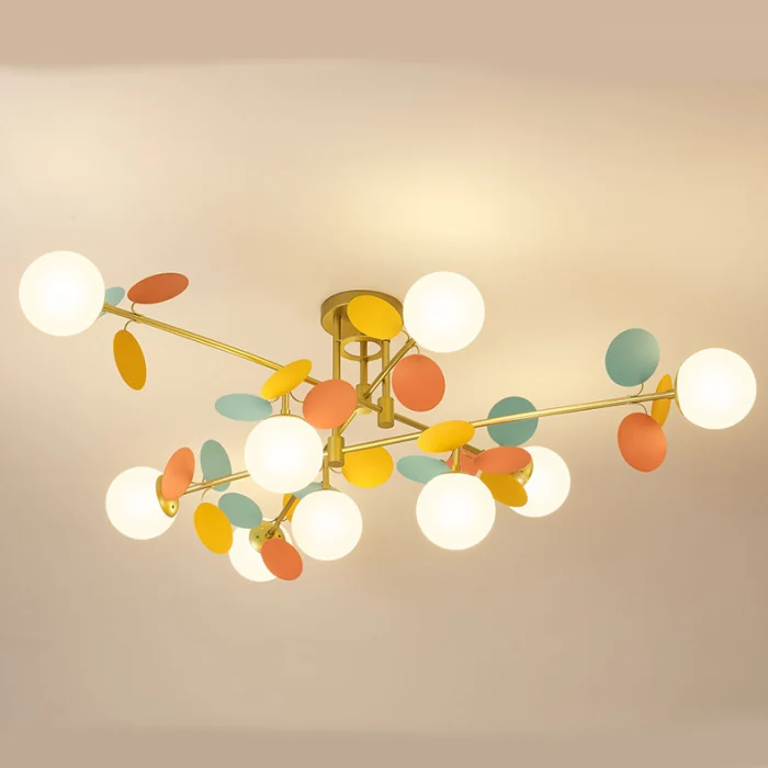 Потолочная люстра MATISSE B D80 Gold White ImperiumLoft