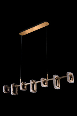 Подвесная люстра Leon Theona LE7701/7L Grey/Gold