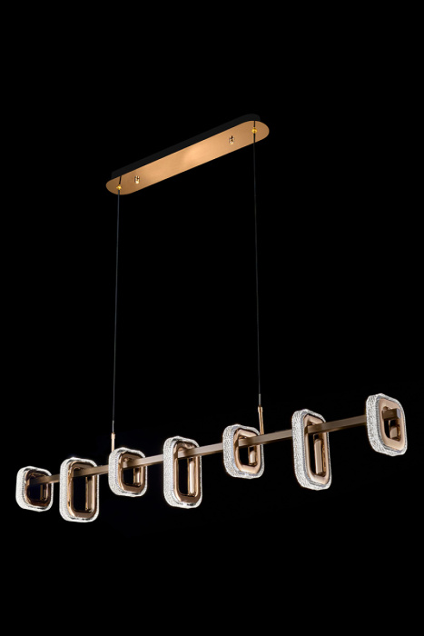 Подвесной светильник Leon Theona LE7701/7L Grey/Gold