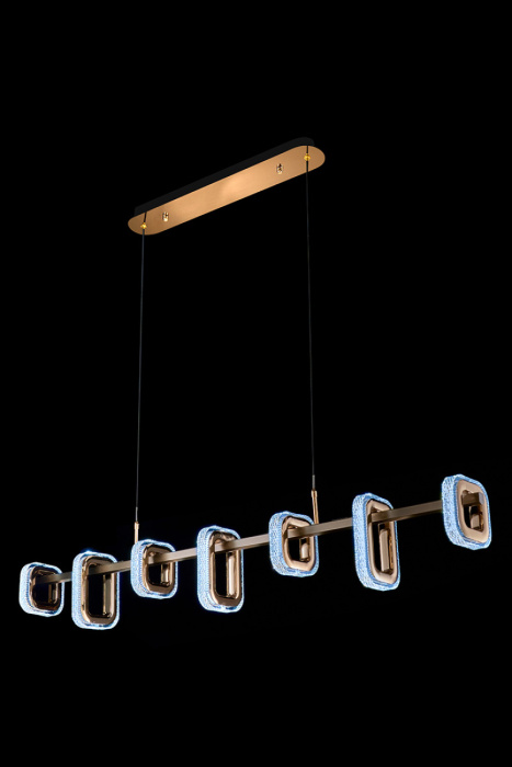 Подвесной светильник Leon Theona LE7701/7L Grey/Gold