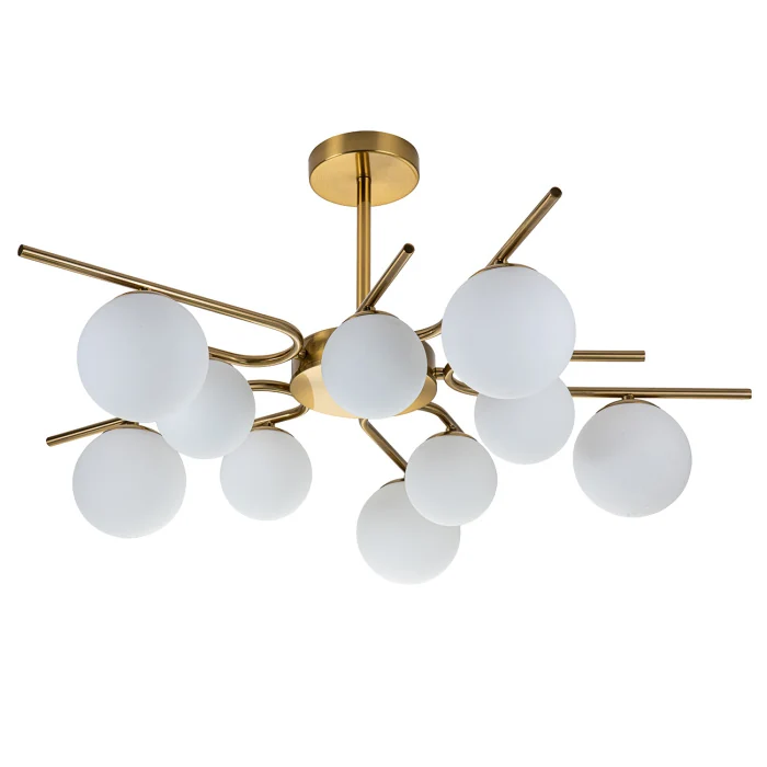 Потолочная люстра на штанге SPHERE ESCADA 642/10P Brass