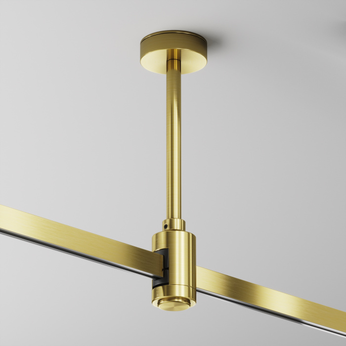 Крепление потолочное Short одинарное 138мм Flarity латунь Maytoni TRA156C-SL1-BS