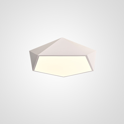 Потолочный светодиодный светильник GEOMETRIC White D40 ImperiumLoft