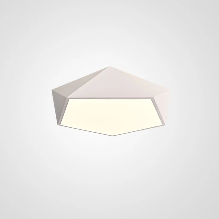 Потолочный светодиодный светильник GEOMETRIC White D40 ImperiumLoft