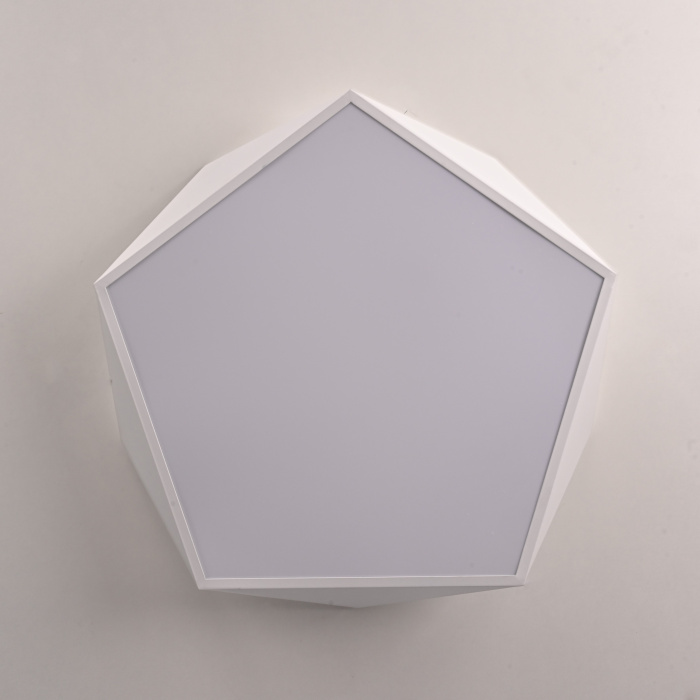 Потолочный светодиодный светильник GEOMETRIC White D40 ImperiumLoft