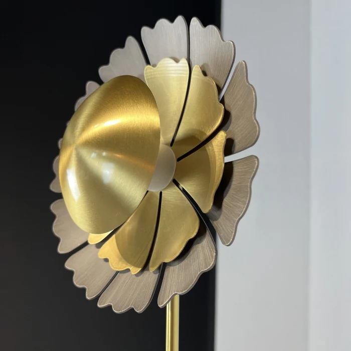 Торшер CAMELLIA FL Латунь ImperiumLoft