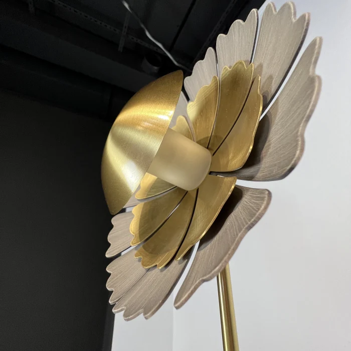 Торшер CAMELLIA FL Латунь ImperiumLoft