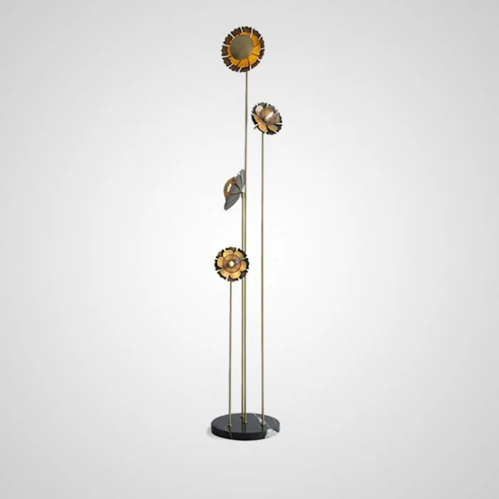 Торшер CAMELLIA FL Латунь ImperiumLoft