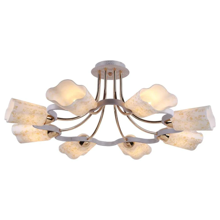 Люстра потолочная Arte Lamp ROMOLA A8182PL-8WG