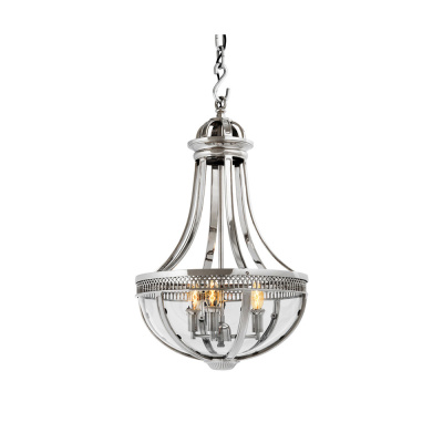 Подвесная люстра Delight Collection Capitol KM0287P-4 nickel