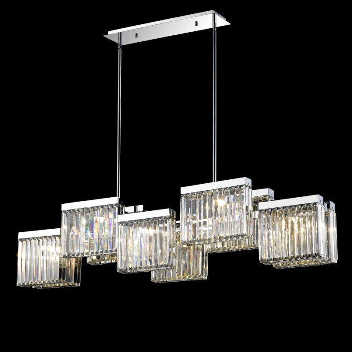Подвесная люстра Delight Collection Broadway EP68031L-10 chrome