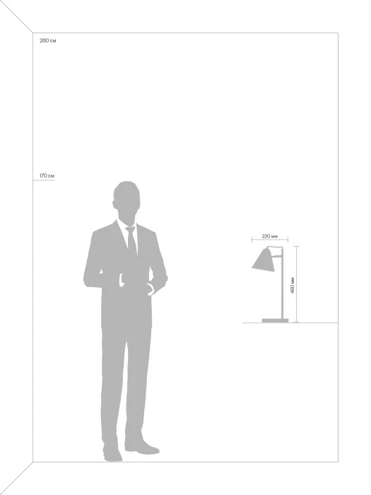 Настольная лампа Freya Falke Market FR8001TL-01WG