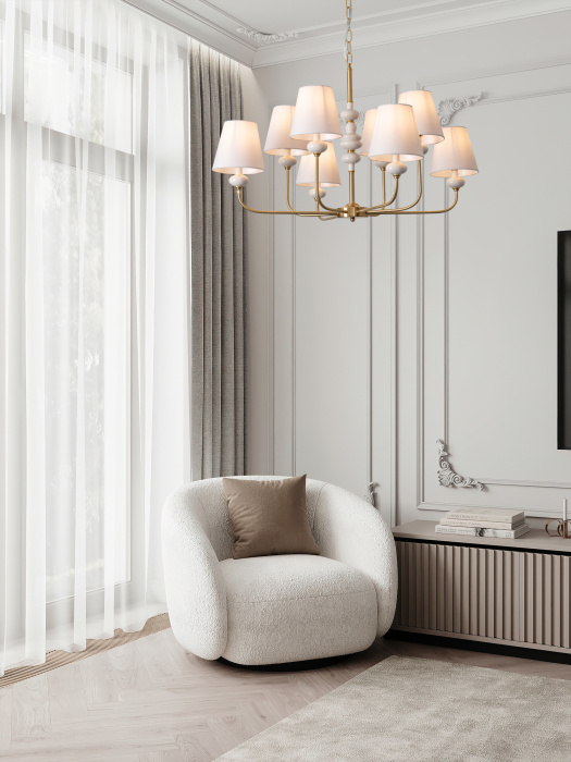 Подвесная люстра Freya Evelyn FR2038PL-08BS