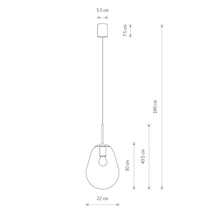 Подвесной светильник Nowodvorski Pear S 8673