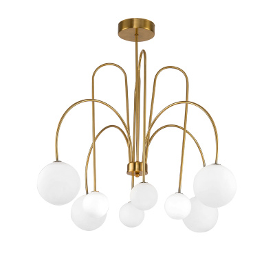 Люстра на штанге Delight Collection KG1213P KG1213P-8 brass
