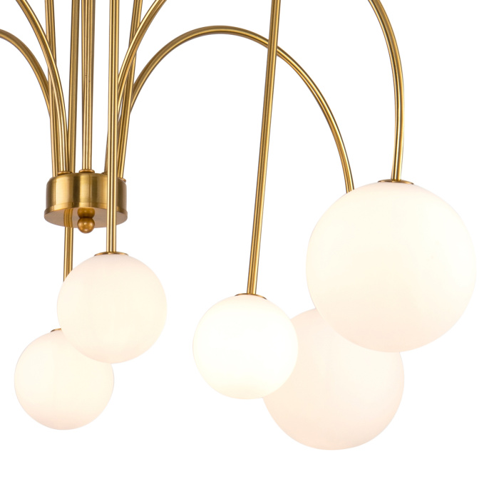 Люстра на штанге Delight Collection KG1213P KG1213P-8 brass