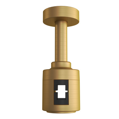 Крепление с подводом питания (78мм) ST-Luce Золотистый ST026.219.00