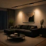 Магнитный трековый светильник SMART Черный LED 1*12W 2700K-6500K 1 080Lm Ra90 36° IP20 ST372.406.12