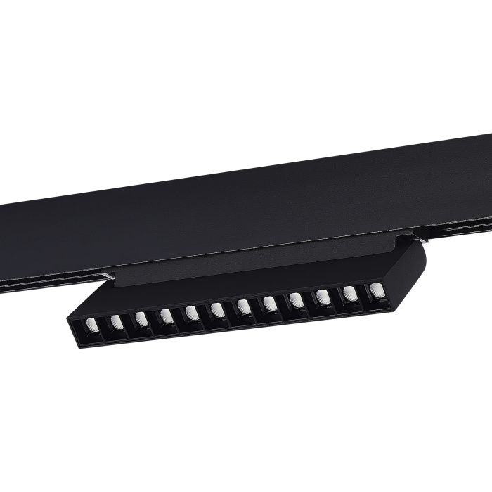 Магнитный трековый светильник SMART Черный LED 1*12W 2700K-6500K 1 080Lm Ra90 36° IP20 ST372.406.12