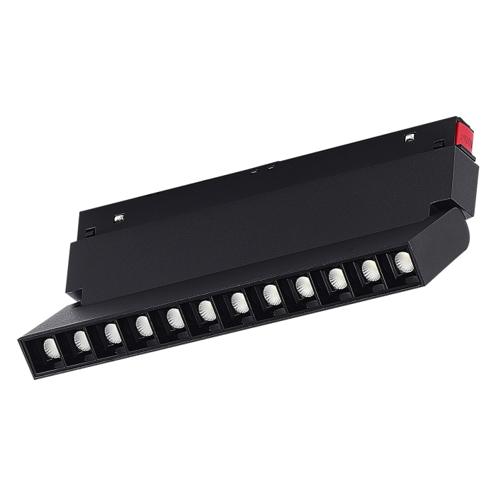 Магнитный трековый светильник SMART Черный LED 1*12W 2700K-6500K 1 080Lm Ra90 36° IP20 ST372.406.12