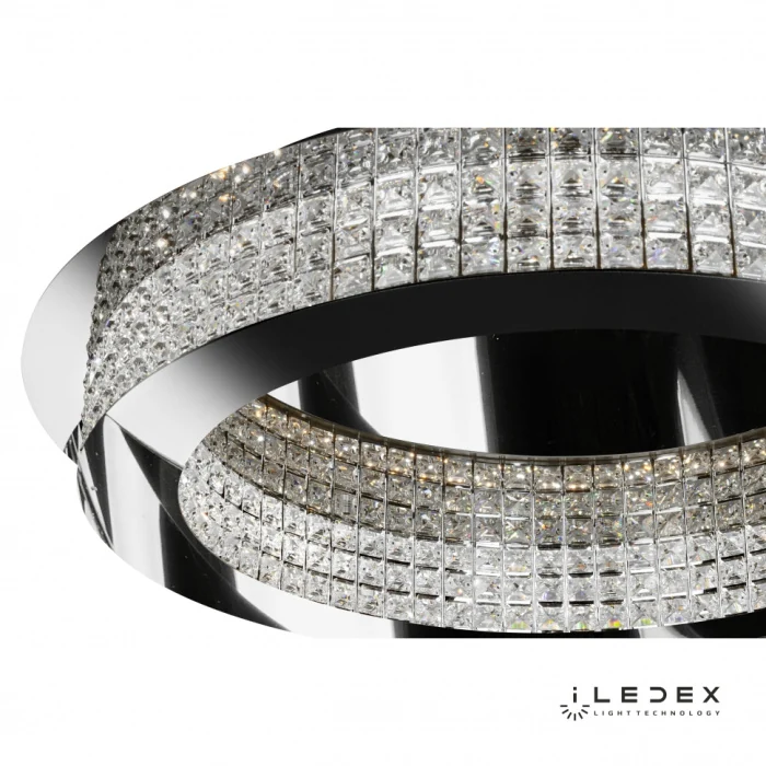 Потолочный светодиодный светильник iLedex Event WX7005-1C80 Хром