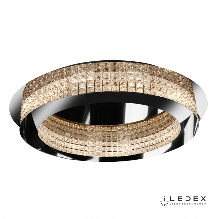 Потолочный светодиодный светильник iLedex Event WX7005-1C80 Хром