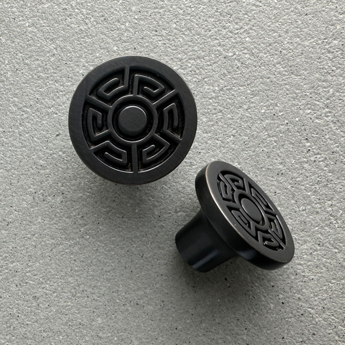 Ручка-кнопка Delight Collection MOS001 MOS002 black