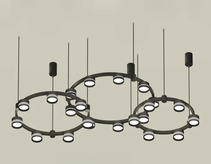 Комплект подвесного светильника Techno Ring с акрилом Ambrella light XR92092200