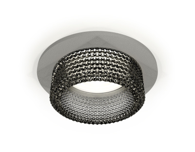 Комплект встраиваемого светильника с композитным хрусталем Ambrella light XC6514041