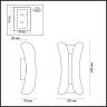 Настенный светильник Odeon Light Krista 3886/6WG