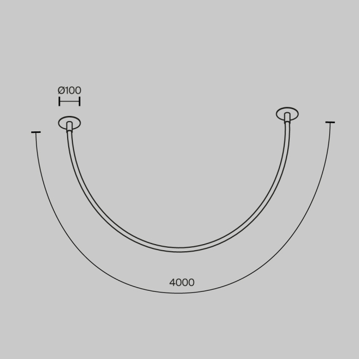 Подвесной светильник Maytoni Tau MOD146PL-L40G3K