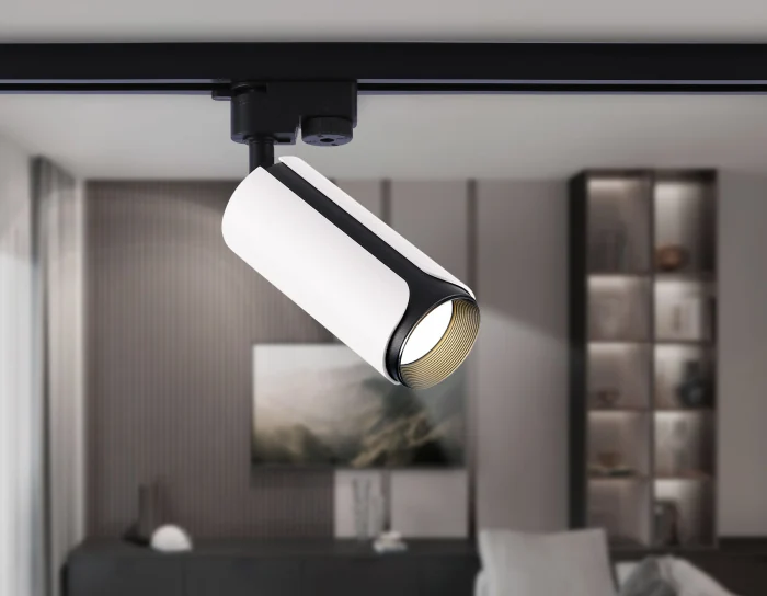 Трековый однофазный светильник со сменной лампой Ambrella light GL5154