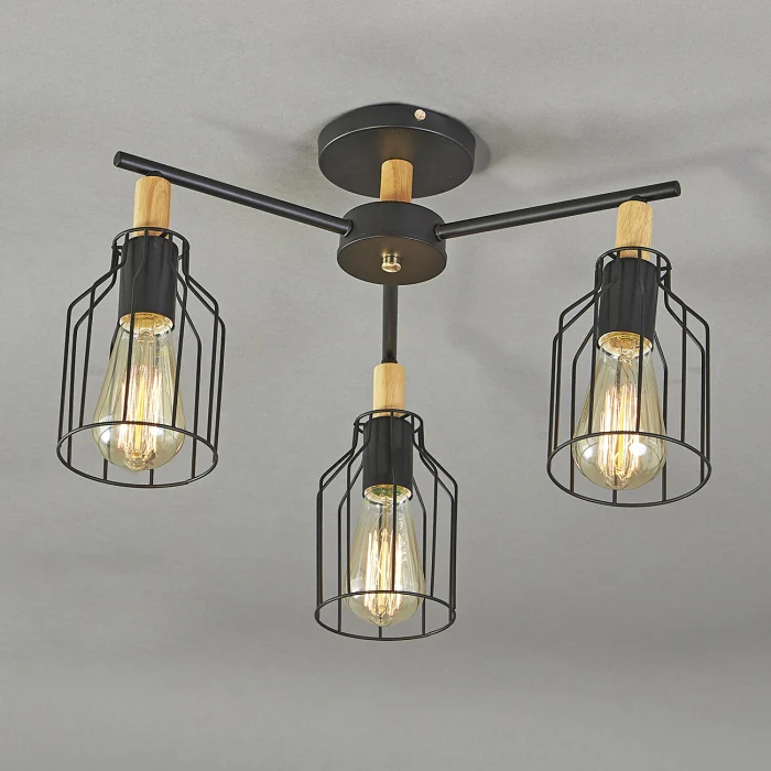 Потолочная люстра Escada 469/3PL Black