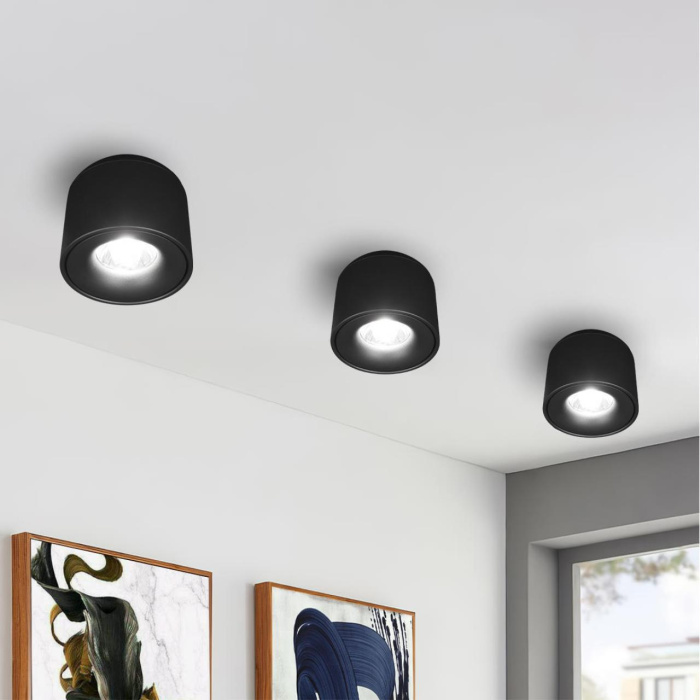 Потолочный светильник Loft it Tictac 10219 Black 4000K