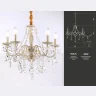 Классическая подвесная люстра с хрусталем Ambrella light TR4944