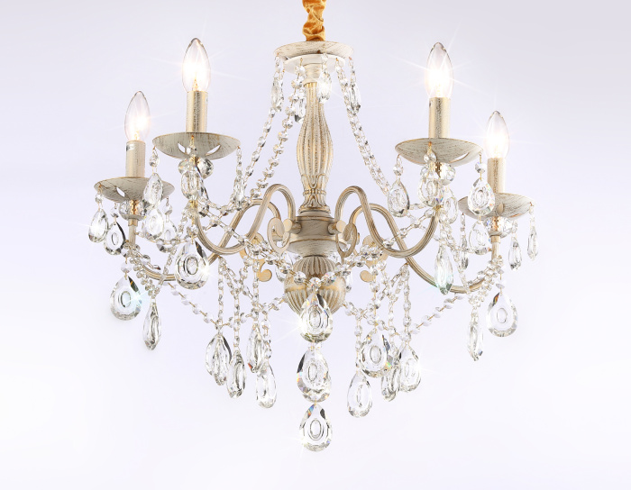 Классическая подвесная люстра с хрусталем Ambrella light TR4944