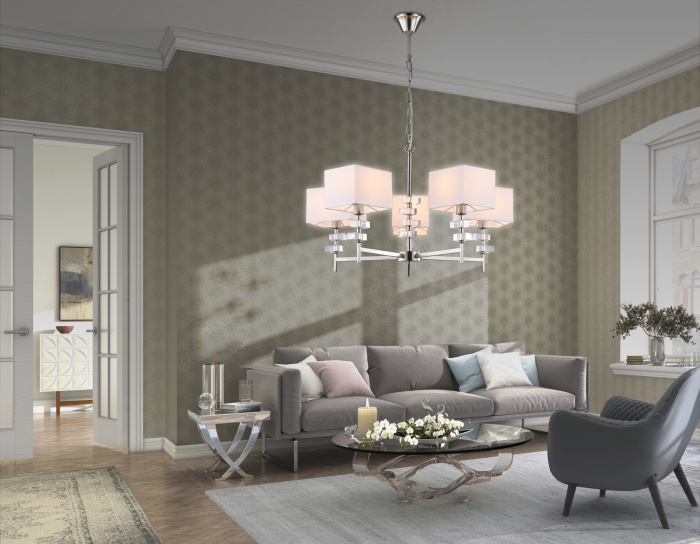 Подвесная люстра с абажурами Ambrella light LH71321