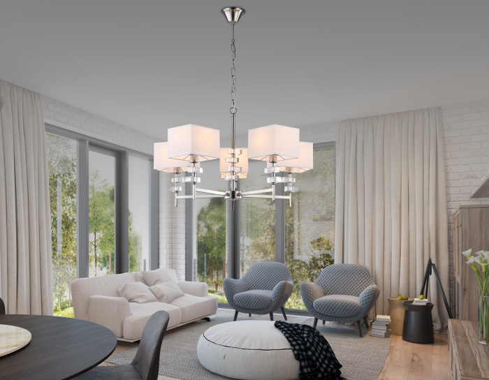 Подвесная люстра с абажурами Ambrella light LH71321