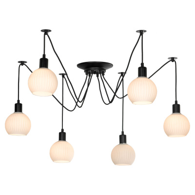 Подвесной светильник паук Lussole Loft Shirley LSP-8439