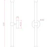 Настенный светильник Freya Jedi FR6108WL-L10G