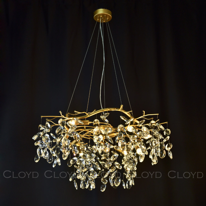 Люстра Cloyd MANANG C6 / Ø60 см - латунь (арт.11108)