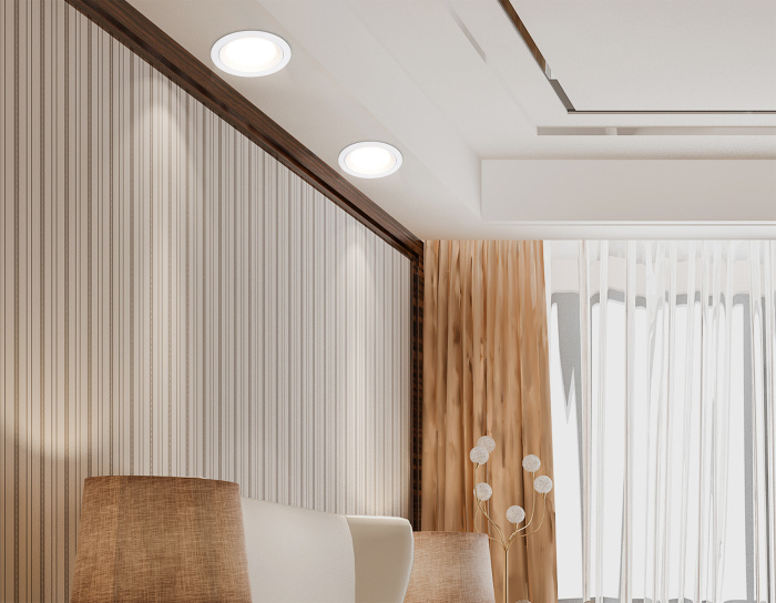 Встраиваемый точечный светильник GX53 TECHNO SPOT AMBRELLA LIGHT TN51801