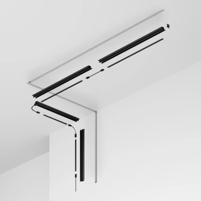 Профиль для шинопроводов Exility IP black MAYTONI O-TR002ED-P-B2M