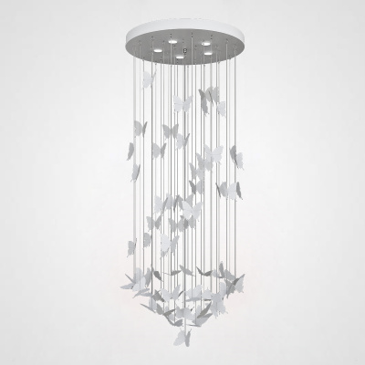 Люстра Night Butterflies Chandelier D40 H100 ImperiumLoft