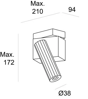 Бра Leds C4 Prolix Single
