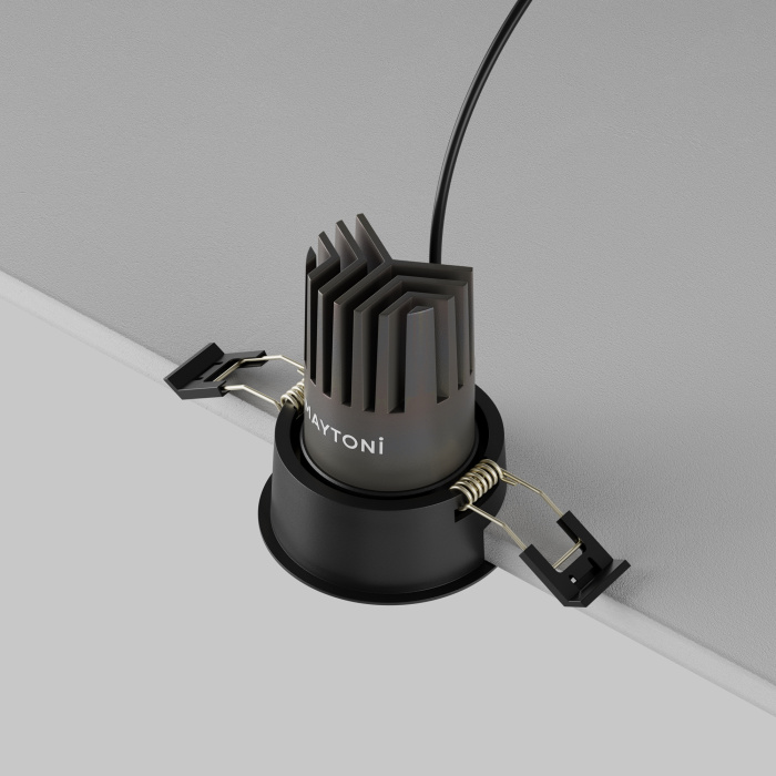 Встраиваемый светильник Maytoni Dip DL123-10W-4K-B